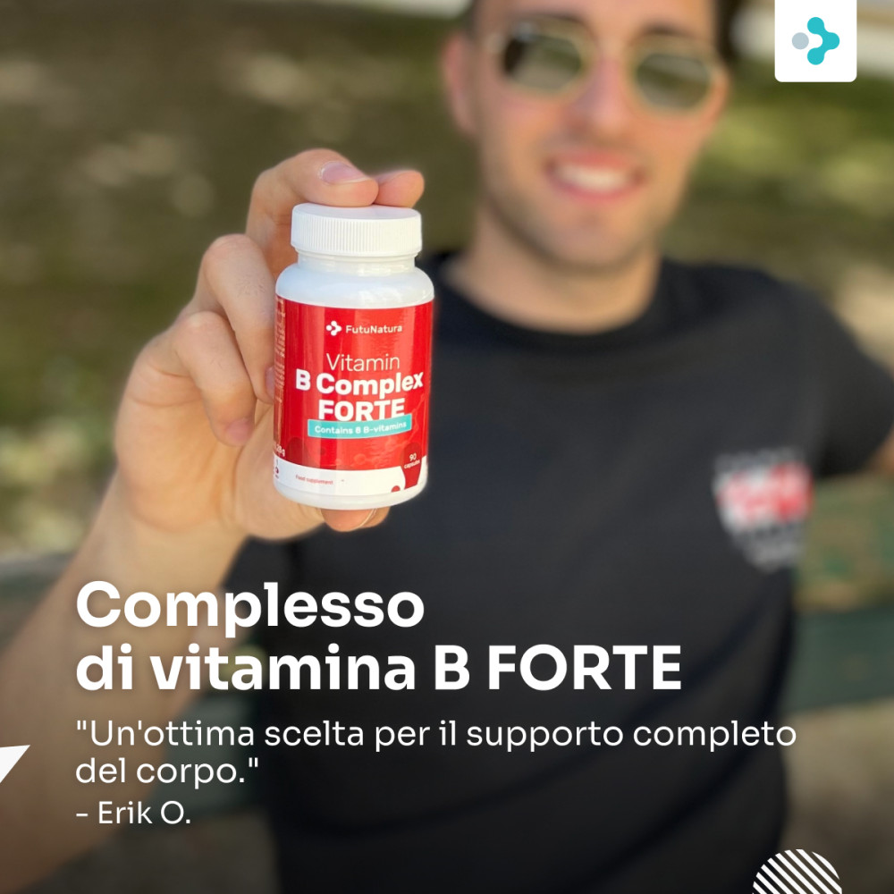 Complesso Di Vitamina B FORTE Esaurimento E Sistema Nervoso 90