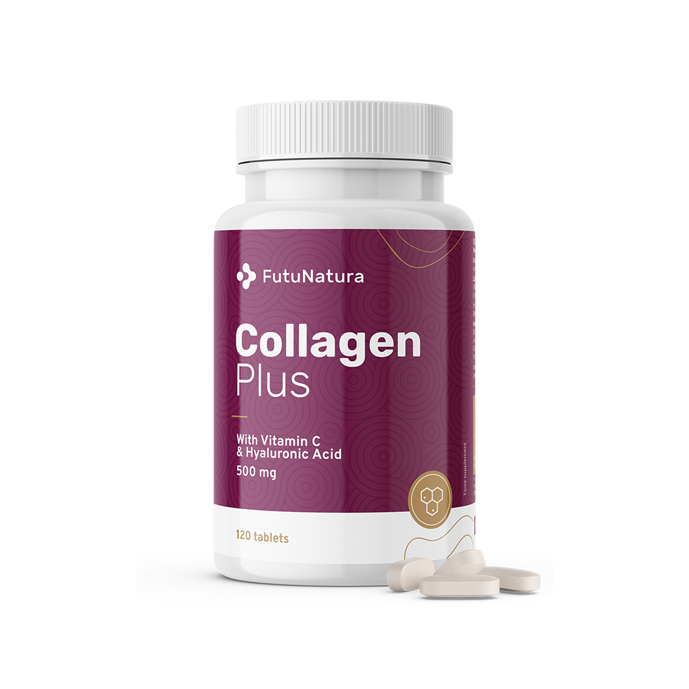 Collagene + vitamina C + acido ialuronico.