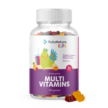 MULTIVITAMINS - Gomme per bambini con multivitaminiciMULTIVITAMINS - Gomme per bambini con multivitaminici