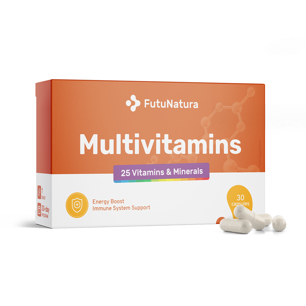 Multivitaminici - 25 vitamine e minerali