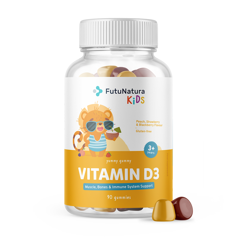 Vitamina D3 - Gomme per bambini.