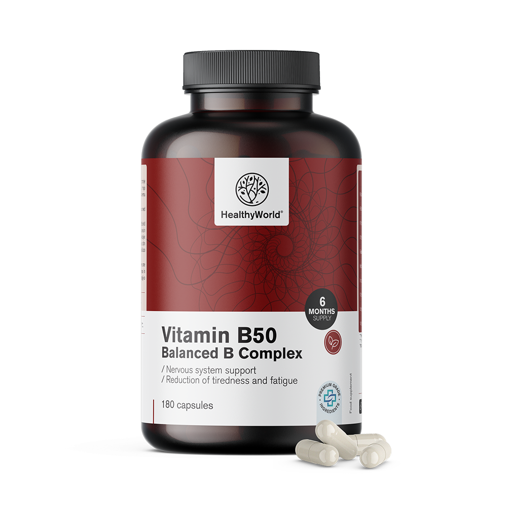 Complesso di vitamine B50 in capsule