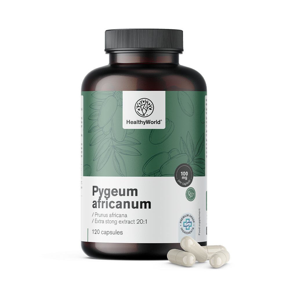 Pygeum - estratto di prugna africana in capsule