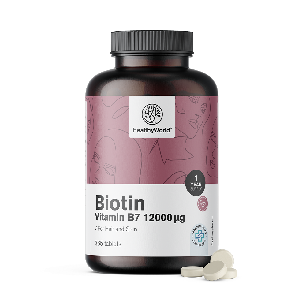 Biotina 12000 µg in compresse