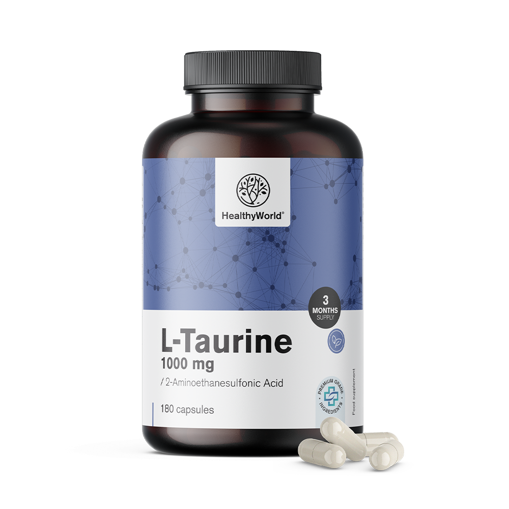 L-taurina in capsule vegane