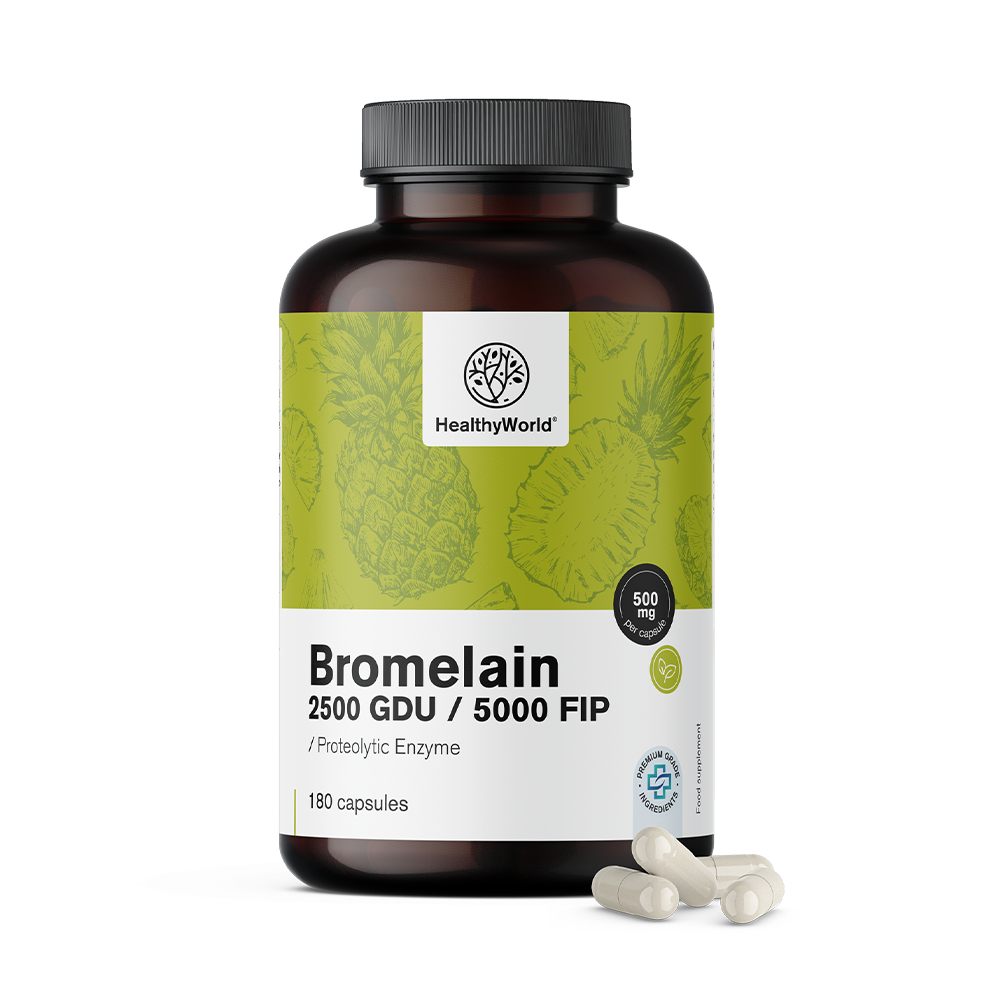 Bromelina 500 mg in capsule