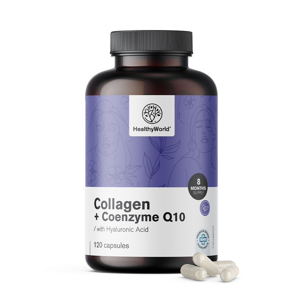 Collagene + Coenzima Q10 con acido ialuronico