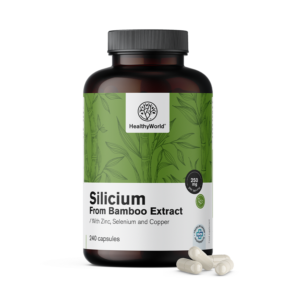 Silicio 250 mg - dall'estratto di bambù