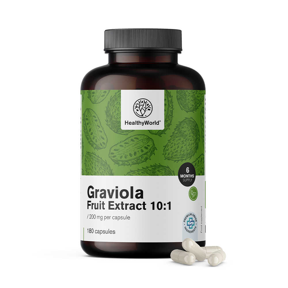 Graviola 200 mg – estratto 10:1