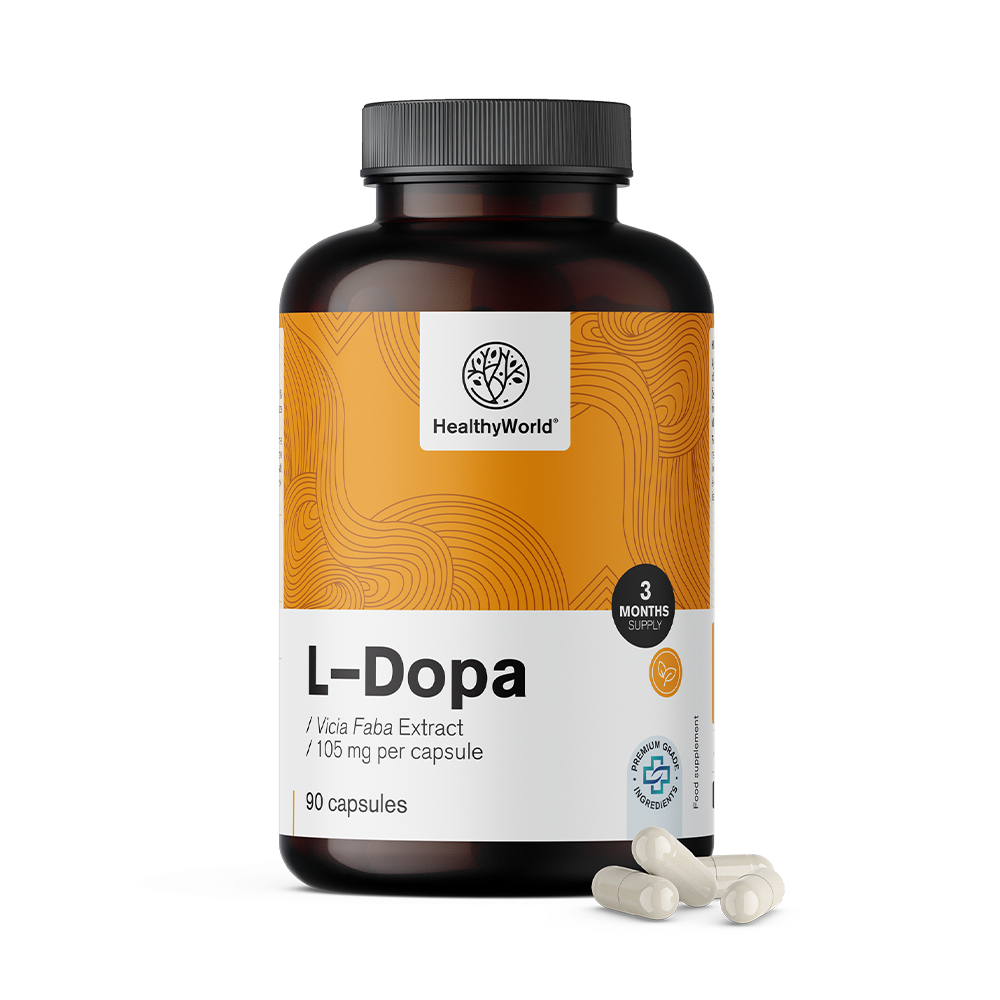 L-dopa 105 mg – dall'estratto di fava