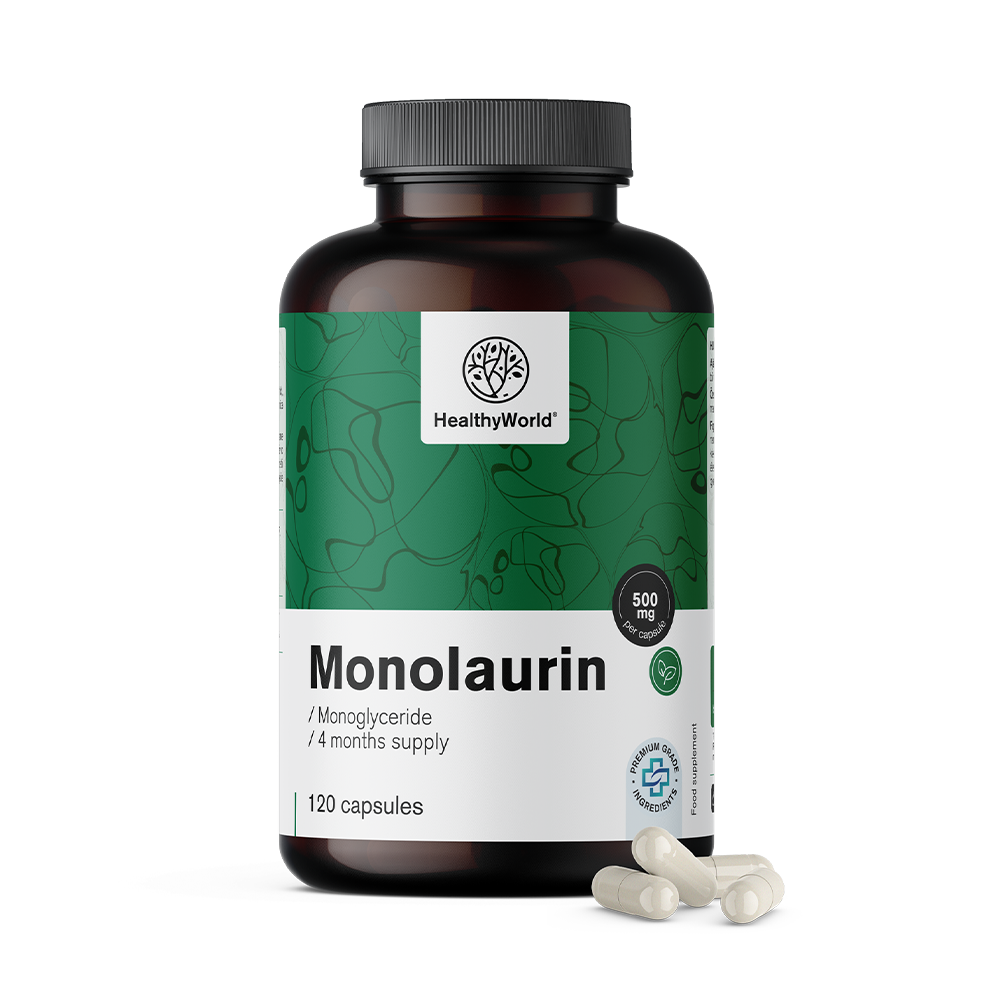 Monolaurina 500 mg in capsule