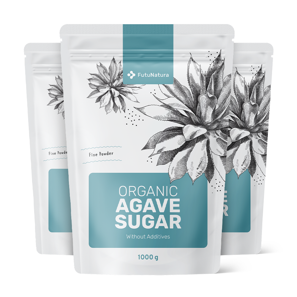 Zucchero di agave in polvere
