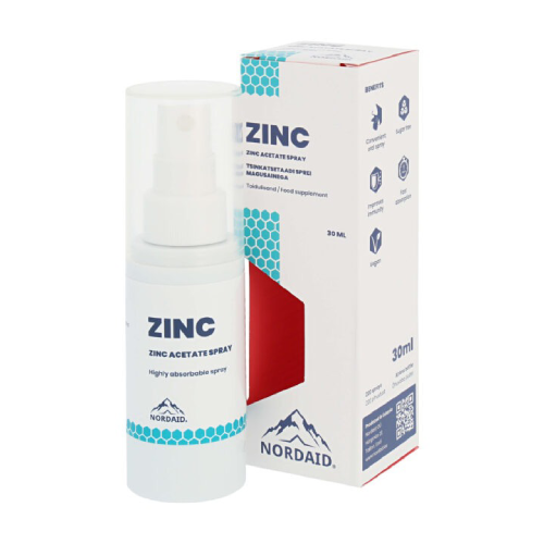 Zinco con vitamina B5.