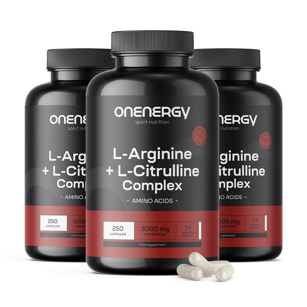 Complesso di L-arginina + L-citrulina 3000 mg