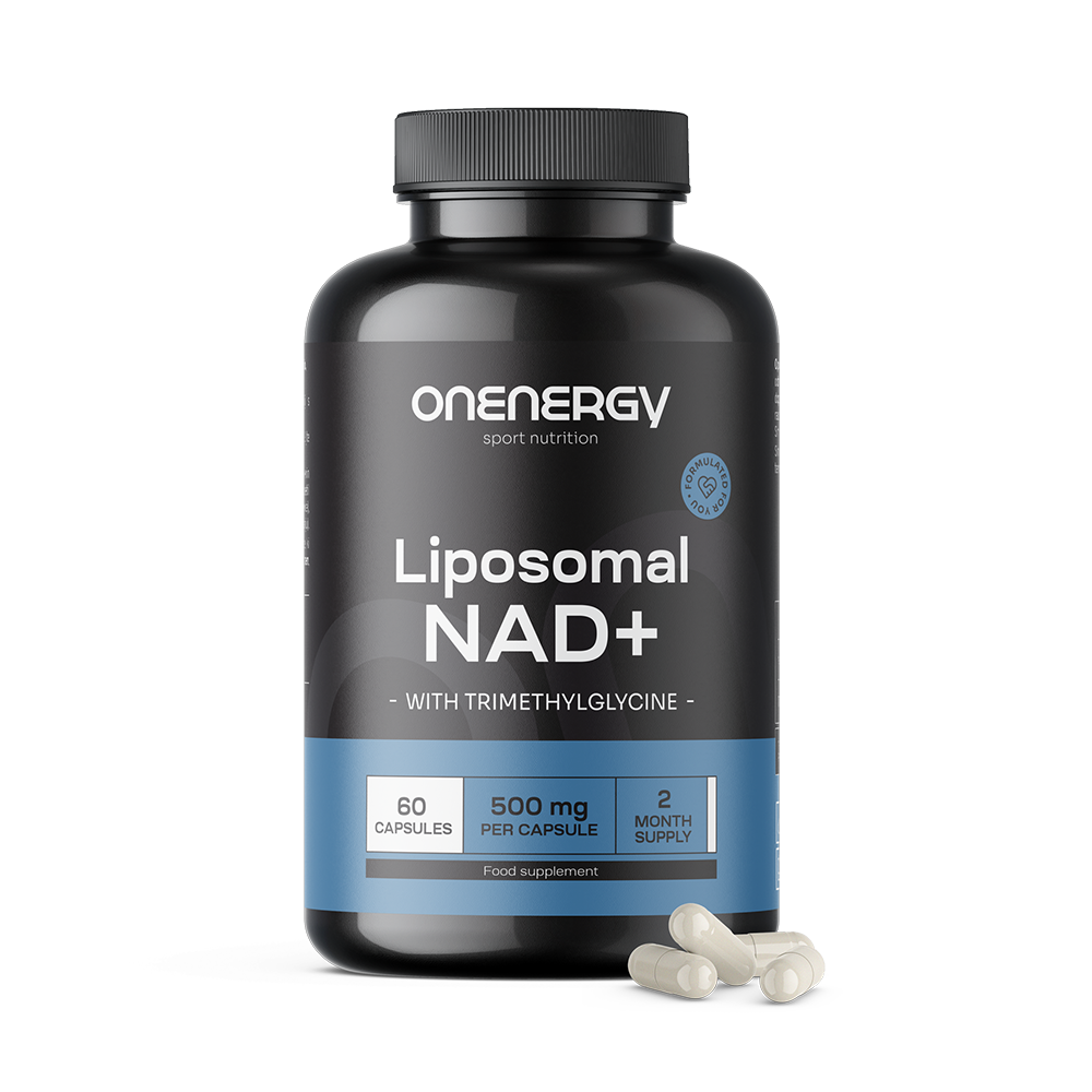 NAD+ liposomiale 500 mg - con trimetilglicina