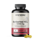 Berberina HCL 1000 mg - con piperina e cromo, 180 capsule