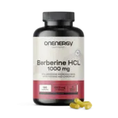 Berberina HCL 1000 mg - con piperina e cromo, 180 capsule