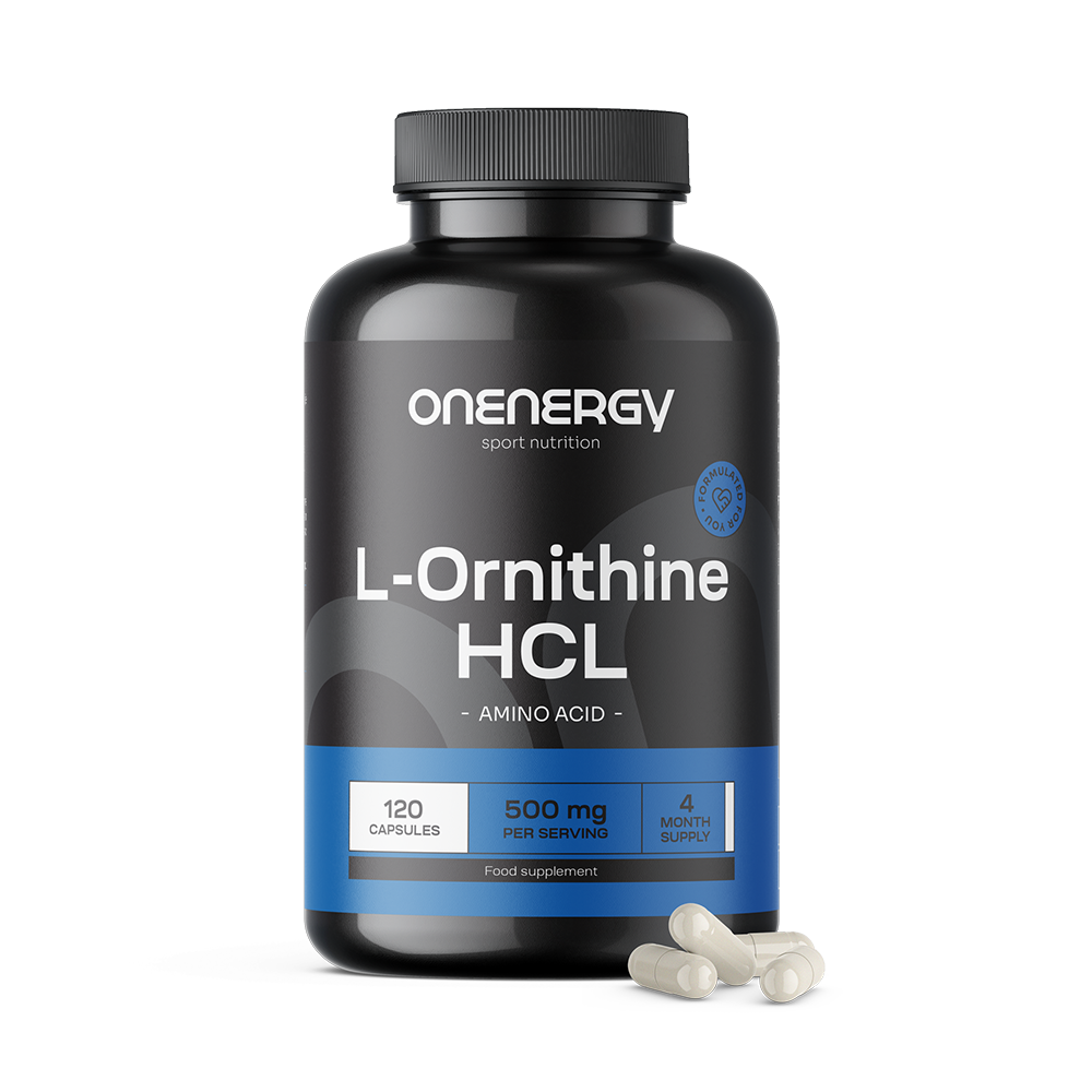 L-ornitina HCL 500 mg