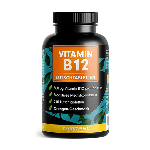 Vitamina B12 in compresse - arancia.