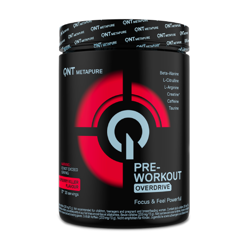 Overdrive pre-workout in polvere – lampone