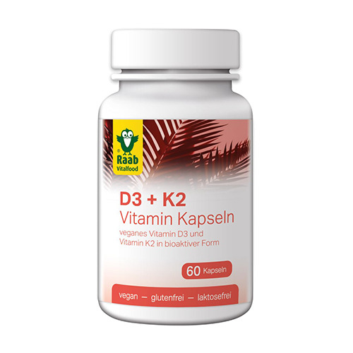 Vitamina D3 + K2 vegana