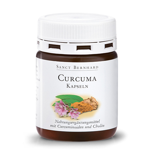 Curcuma in capsule.