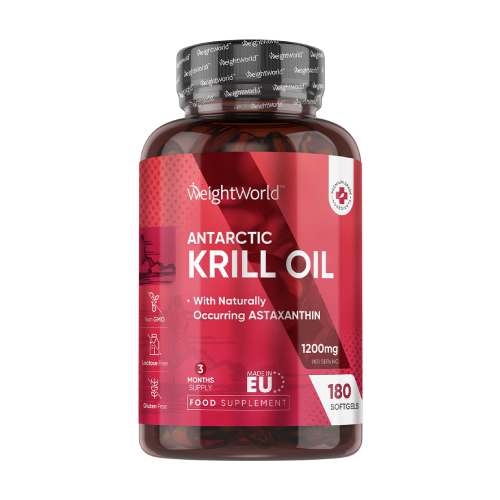 Olio di krill, capsule softgel.